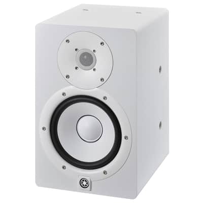 Yamaha HS7W 6.5" 2-Way Bass-Reflex Bi-Amp Nearfield Active Studio Monitor White image 2