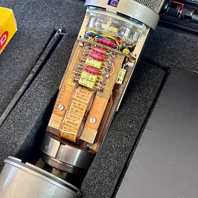 Neumann U-67 Tube microphone 1960’s - Nickel original vintage mic Ardent Studios image 5