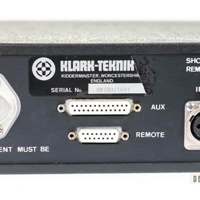 Klark Teknik DN780 Digital Reverberator / Processor image 8