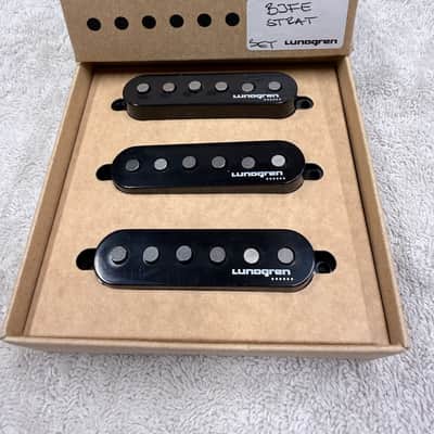LUNDGREN BJFE Stratocaster set Black and extra off white covers / Free shipping / like new, 2025 image 3