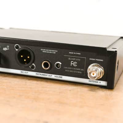 Shure BLX4R Rack-Mountable Wireless Receiver - H10 Band NO POWER SUPPLY CG012KW image 6