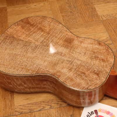Maui Music Deluxe Mango Wood Shell Inlay TenorUkulele #5088 image 2