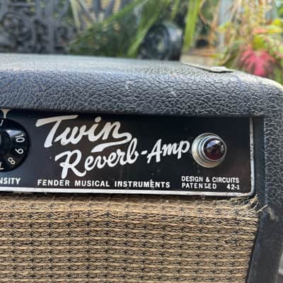 1965 Fender Twin Reverb 2x12 image 7