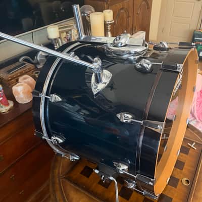 Ayotte Custom 20” Bass Drum Ray Era 1998 - Piano Black image 2
