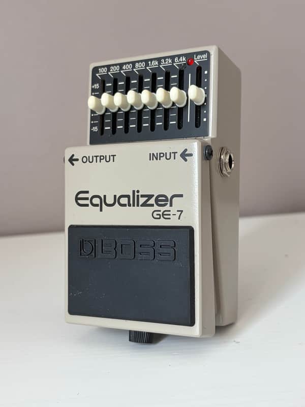 Boss GE-7 Equalizer (Black or Silver Label) 1997 - Present - Grey image 1