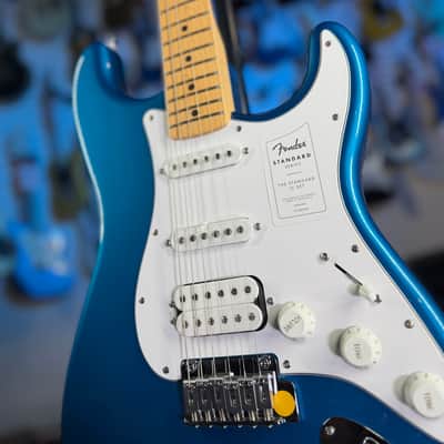 Fender Standard Stratocaster HSS Electric Guitar - Aqua Marine Metallic GET PLEK'D! 656 image 4