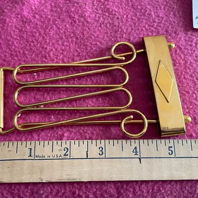 vintage 1976 ibanez tailpiece for archtop jazz guitar 1977 es-175 L5 byrdland Johnny smith gibson 1974 image 9