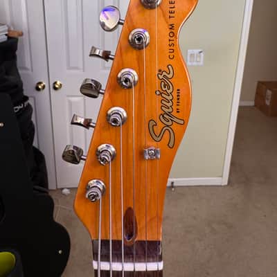 Squier Classic Vibe - Purple Sparkle Baritone Telecaster image 6