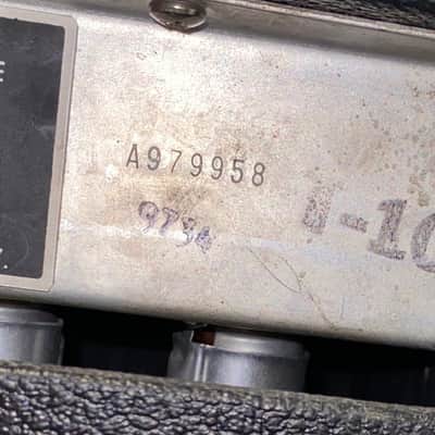 Fender Vibrosonic Reverb 1979 - Silver Face - Export Model 117-240 Volt image 9