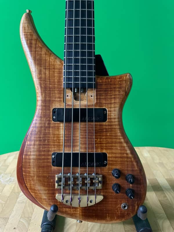 Alembic 5-string Bass Natural image 1