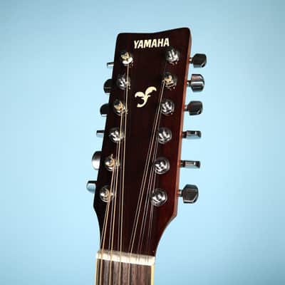 Yamaha FG820-12 Dreadnought 12 String Acoustic Guitar Solid Spruce Top Natural image 3