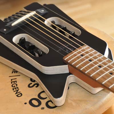 TRAVELER GUITAR EDA Ultra Light Edge Acoustic Black / Made In USA / Acoustic-Electric Travel Guitar image 5