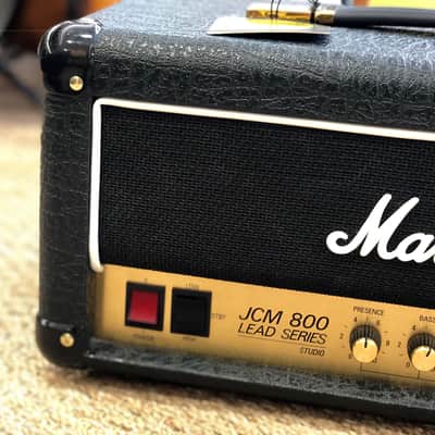 Marshall Studio Classic SC20H "JCM 800 Lead Series" 20-Watt Guitar Amp Head 2019 - Present Black image 2