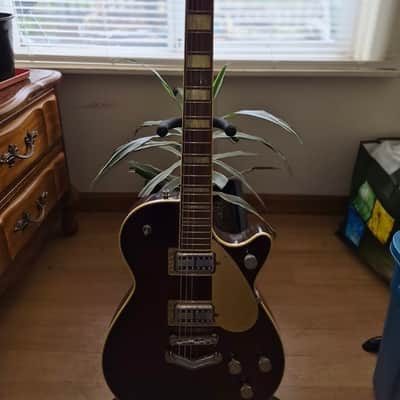 Gretsch G6228 Players Edition Jet BT with V-Stoptail 2018 - Present Dark Cherry Metallic image 4