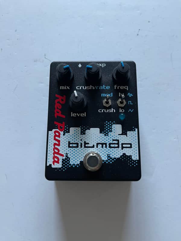 Red Panda Bitmap V1 Bitcrusher Bit Map Modulation Guitar / Bass Effect Pedal image 1