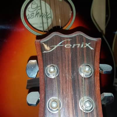 1991 FENIX D 60 M STEEL STRING ACOUSTIC - made in KOREA image 3