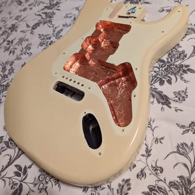 2008 Squier Bullet Stratocaster (Full Thickness) Body and Neck, Rosewood Fingerboard image 3