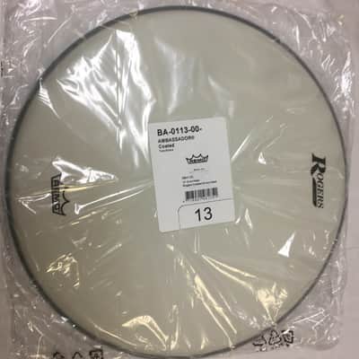 Rogers - RBH13A - Logo Drum Head 13" Coated White image 1