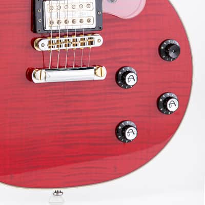 USED 2000 DeArmond M-72 Bluesbird - Red with Hardshell Case image 16