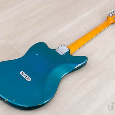 1966 Fender Electric XII Vintage 12-String Guitar Lake Placid Blue, 100% Original w/ Case image 14