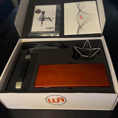 Warm Audio WA-47 Large Diaphragm Multipattern Tube Condenser Microphone 2018 - Present - Nickel image 3