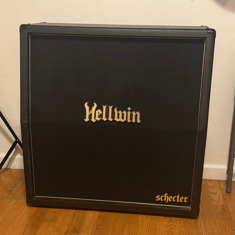 Hellwin by Schecter Synyster Gates SYN412-SLE 4x12 Slant Cab | Reverb