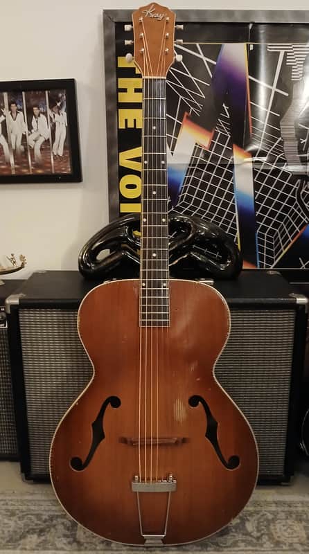 Vintage 1947 Kay K-39 Acoustic Archtop - Carved Spruce Top - Made in image 1