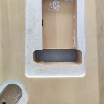 Army Green Basswood Guitar HH Body DIY Project image 6