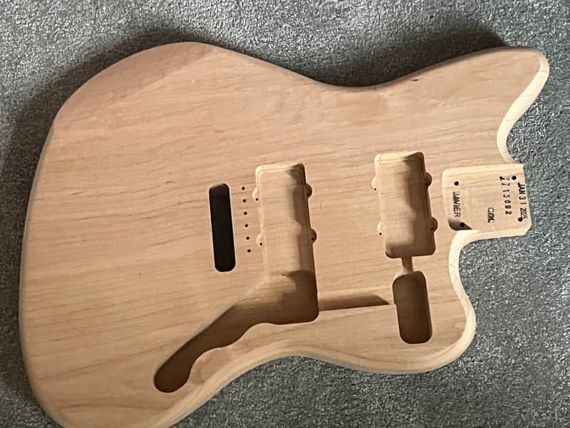 Fender American Jazzmaster guitar body unfinished 4 lb 9 oz image 1
