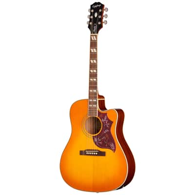 Epiphone Hummingbird Studio EC Heritage Cherry Sunburst image 1