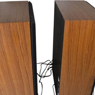 Hitachi SS 8280 Speaker System Vintage HiFi Audio Wooden Cabinets image 6