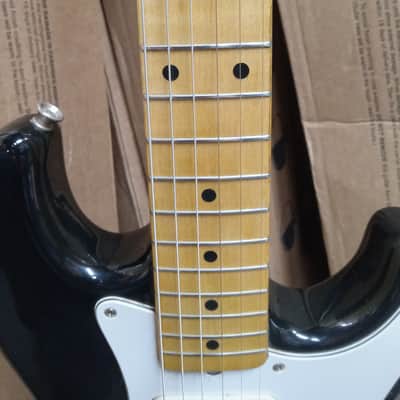 Squier Bullet 3S 1983 - 1984 in Black SQ serial number Made in Japan image 6