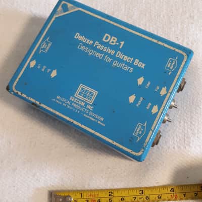 1970's Sescom DB-1 Deluxe Passive Direct Box for Guitars Vintage image 6