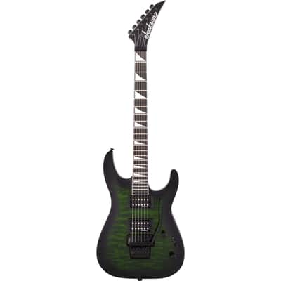 Jackson JS32Q Dinky DKA Transparent Green Burst - Electric Guitar image 1