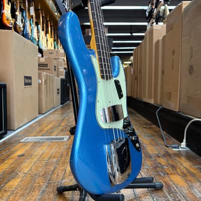 Fender Custom Shop Limited Edition 1964 Jazz Bass Journeyman Relic Aged Lake Placid Blue w/Hard Case image 2