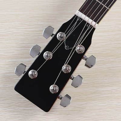 Electric Acoustic Resonator Guitar, Laminated Spruce Top Body, Mahogany Neck image 5