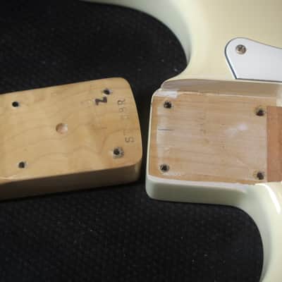 1993-1994 Fender Stratocaster ST-68R Jimi Hendrix Woodstock '68 Model - Olympic White image 9