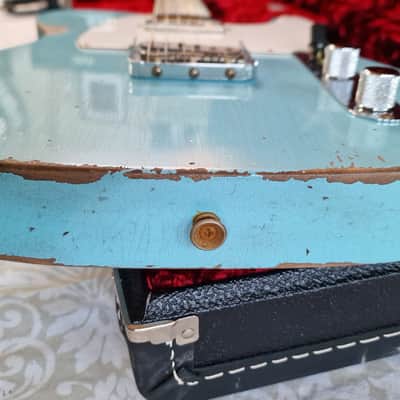 Fender Custom Shop '67 Telecaster Heavy Relic Daphne Blue American Vintage USA 1967 60s Reissue electric guitar image 9