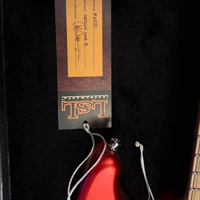 LsL Instruments Saticoy One B 2020-2024 - Candy Apple Red Nitro Satin image 4