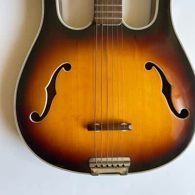 Vintage Danelectro Longhorn Acoustic ALL original image 2