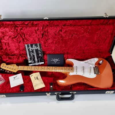 Fender Stratocaster 1957 California Beach 2004 Custom Shop Coral Sunset NOS image 24