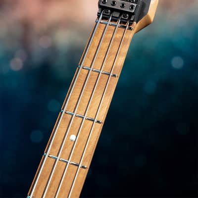 Cort Artisan Space 4 Bass Guitar - Star Dust Black image 3