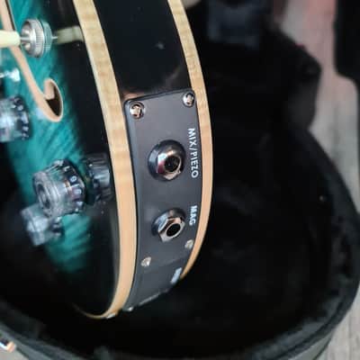 Used PRS SE Hollowbody Peacock Blue image 3