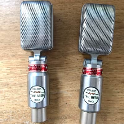 Reslo/Xaudia 'The Beeb' vintage ribbon microphones (pair) 1960's image 2