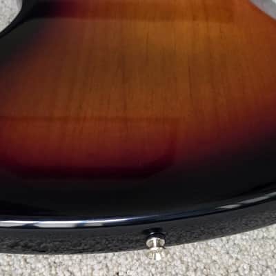 Fender American Performer Jazz Bass Guitar, 3-Color Sunburst, New Gig Bag image 11