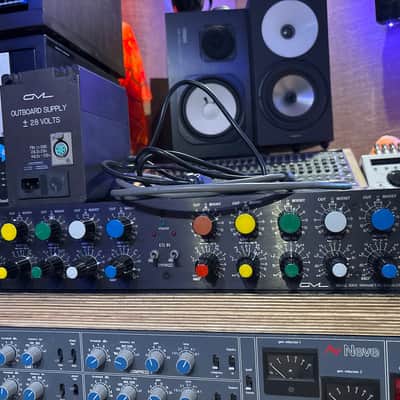 Very Clean vintage GML 8200 Two-Channel Parametric Equalizer w/ Power Supply & cables image 10