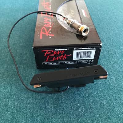 Fishman Rare Earth Humbucking Acoustic Pickup - Black image 2