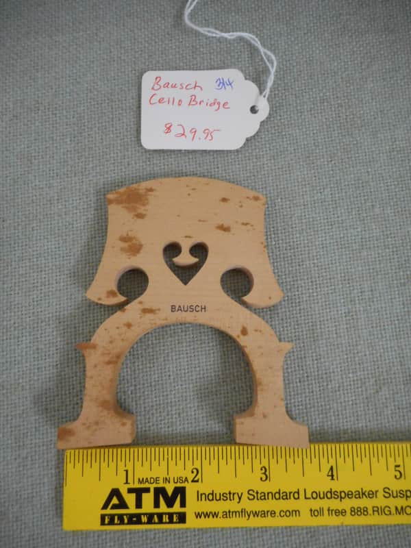 Bausch 3/4 Cello Bridge image 1