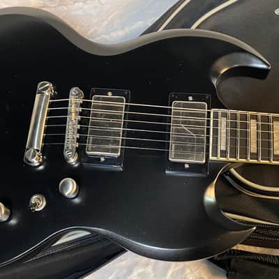NEW! Epiphone SG Prophecy - Aged Jet Black Metallic - Deluxe Gig Bag - Authorized Dealer - G04694 image 3