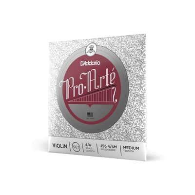 D'Addario Pro-Arte Violin String Set - 4/4 Scale, Medium Tension - J56 4/4M image 2